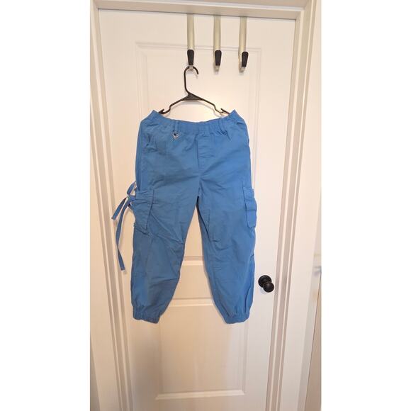 SO Blue Cargo Jogger Pants Women’s Size M Elastic Waist Lightweight - Picture 2 of 8